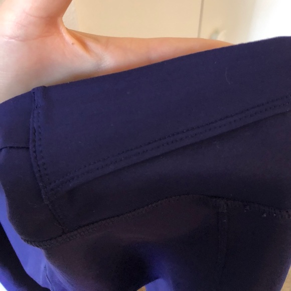 Cropped blue leggings - Picture 4 of 4